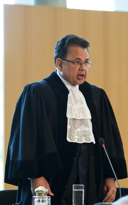 Swearing-in Ceremony for New ICJ Judge