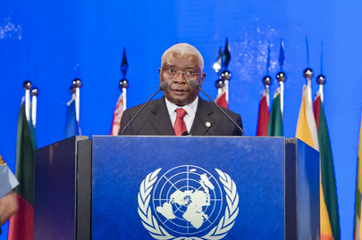 President of Mozambique Speaks at Rio+20 Sustainable Development Conference