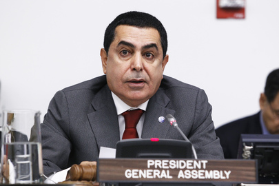 Presidente da Assembleia-Geral das Nações Unidas, Nassir Abdulaziz Al-Nasser (ONU/JC McIlwaine)