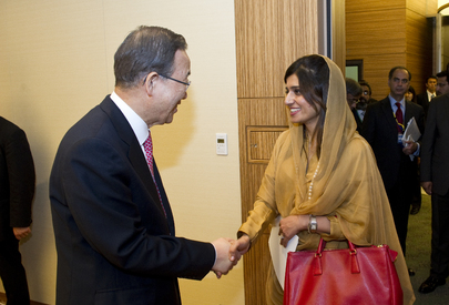 Secretary-General Meets Foreign Minister of Pakistan