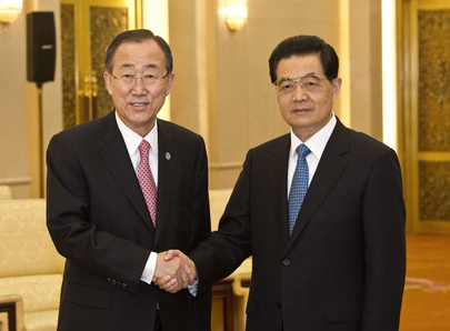 Secretary-General Meets President of China