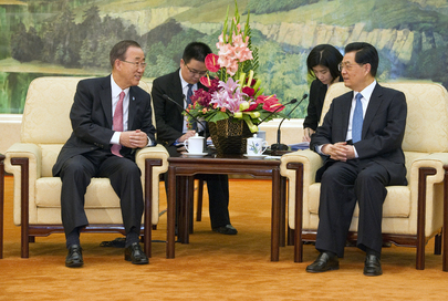 Secretary-General Meets President of China