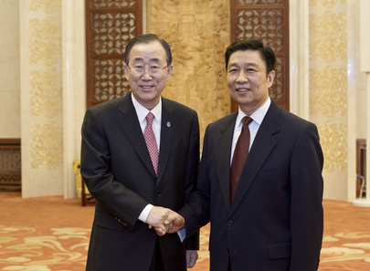 Secretary-General Meets Organization Minister of China’s Communist Party