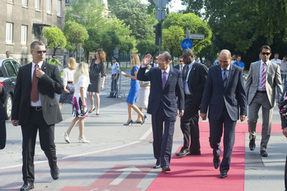 Secretary-General Welcomed by Prime Minister of Slovenia
