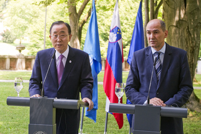 Secretary-General Visits Slovenia