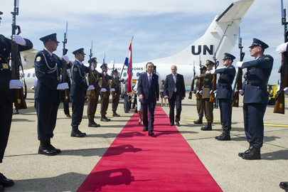 Secretary-General Visits Croatia
