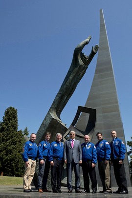 NASA Astronauts Visit UNOG