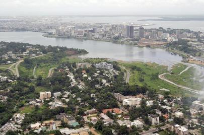 Aerial View of Abidjan