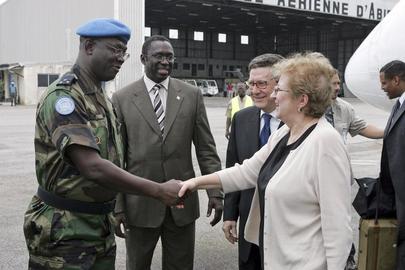 Deputy Secretary-General Arrives in Abidjan