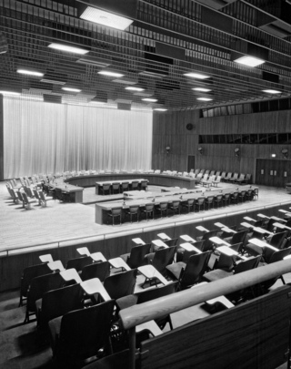 The Trusteeship Council Chamber at UN Headquarters