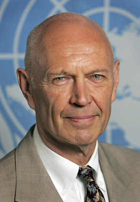 PORTRAIT OF SPECIAL REPRESENTATIVE OF SECRETARY-GENERAL FOR COTE D'IVOIRE