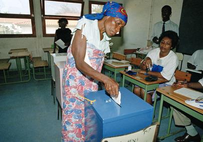 UNAVEM II Observes and Verifies Elections in Angola