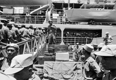 Indian Troops Return Home from the Congo