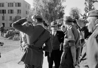 Ralph J. Bunche Visits Cyprus