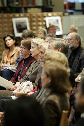 Nane Annan At Lecture on Dag Hammarskjöld's Life