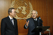 Secretary-General Meets Assembly President and His Staff