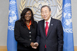 Secretary-General Meets Permanent Representative of Zambia 2.8614745