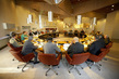 Members of International Court in Deliberation Room at The Hague 14.430097