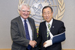 Secretary-General Meets Chair of Global Compact Foundation