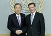 Secretary-General Meets Austrian Defence Minister 2.8647614