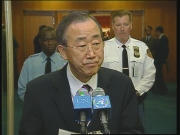Selected frame from video story 
UN / NORTH KOREA
	