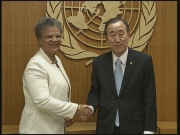 Selected frame from video story 
UN / HAITI
	