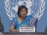 Selected frame from video story 
GENEVA / DURBAN CONFERENCE 2 WRAP
	