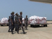 Selected frame from video story 
SRI LANKA / AIRLIFT
	