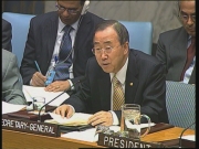 Selected frame from video story 
UN / CHILDREN IN ARMED CONFLICT
	