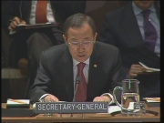 Selected frame from video story 
GA / BAN KI-MOON A (H1N1) 
	