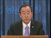 Selected frame from video story 
UN / BAN KI-MOON
	