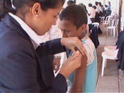 Selected frame from video story 
PARAGUAY / VACCINES
	