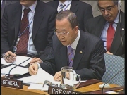 Selected frame from video story 
UN / MIDDLE EAST WRAP
	