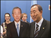 Selected frame from video story 
UN / BAN KI-MOON CUTOUT
	