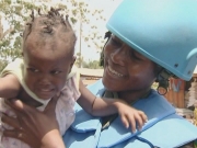 Selected frame from video story 
LIBERIA / PEACEKEEPER SERGEANT DORDOYE
	
