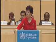 Selected frame from video story 
GENEVA / WORLD HEALTH ASSEMBLY
	