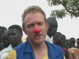 Selected frame from video story 
SUDAN / CLOWNS WITHOUT BORDERS
	
