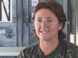 Selected frame from video story 
HAITI / PEACEKEEPER CARLA
	