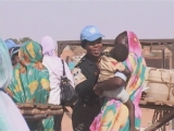 Selected frame from video story 
DARFUR / FEMALE PEACEKEEPERS
	