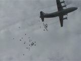 Selected frame from video story 
DR CONGO / FOOD DROP
	