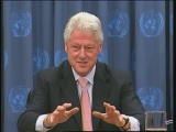 Selected frame from video story 
UN / CLINTON
	