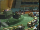 Selected frame from video story 
GA / GLOBAL ECONOMIC CRISIS SUMMIT
	