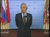 Selected frame from video story 
UN / NORTH KOREA
	