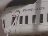 Selected frame from video story 
UN AIR SERVICE / FUNDING GAP
	