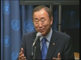 Selected frame from video story 
UN / BAN KI-MOON
	
