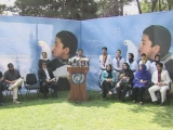 Selected frame from video story 
AFGHANISTAN / PEACE CAMPAIGN
	