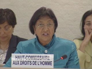 Selected frame from video story 
GENEVA / NAVI PILLAY KEYNOTE
	