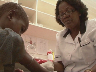 Selected frame from video story 
NAMIBIA / AIDS  
	
