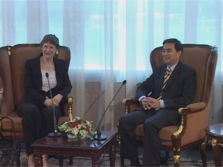 Selected frame from video story 
THAILAND / HUMAN DEVELOPMENT REPORT LAUNCH 
	