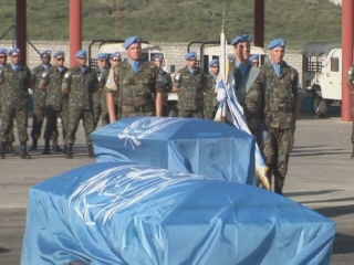 Selected frame from video story 
HAITI / MEMORIAL
	